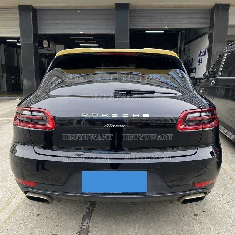 Porsche Macan 2014-2017 Alerón trasero ABS con acabado carbono - imagen 3