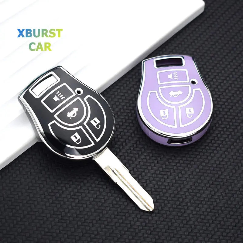Funda TPU para llave Nissan: Tiida, Juke, Micra y Qashqai