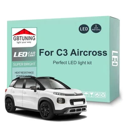 Kit bombillas LED CANBUS interior para Citroën C3 Aircross 2017-2022
