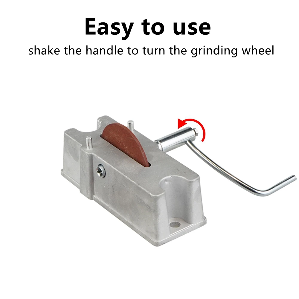 66785 66786 Amoladora manual de llenado de anillos de pistón de aluminio para asegurar espacio final de anillos de pistón adecuado Kit de herramientas de grano 120 - imagen 5