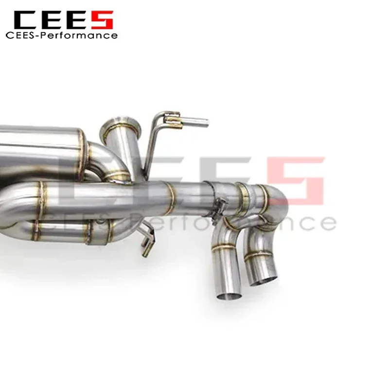 Escape catback CEES con válvula para Lamborghini Gallardo LP560/LP570 - imagen 3
