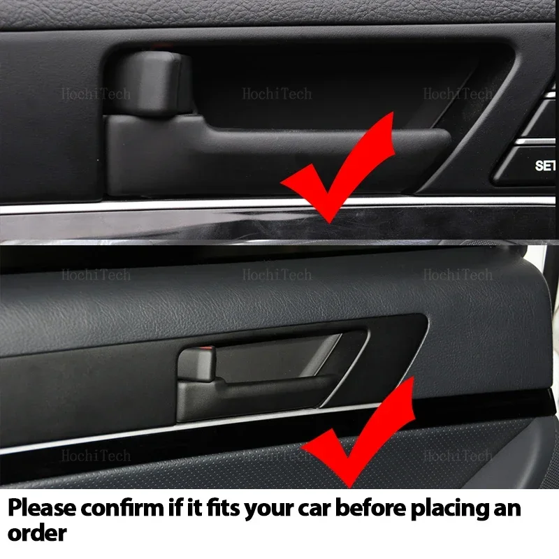Detalle de la manija interior de coche y su diseño de reemplazo