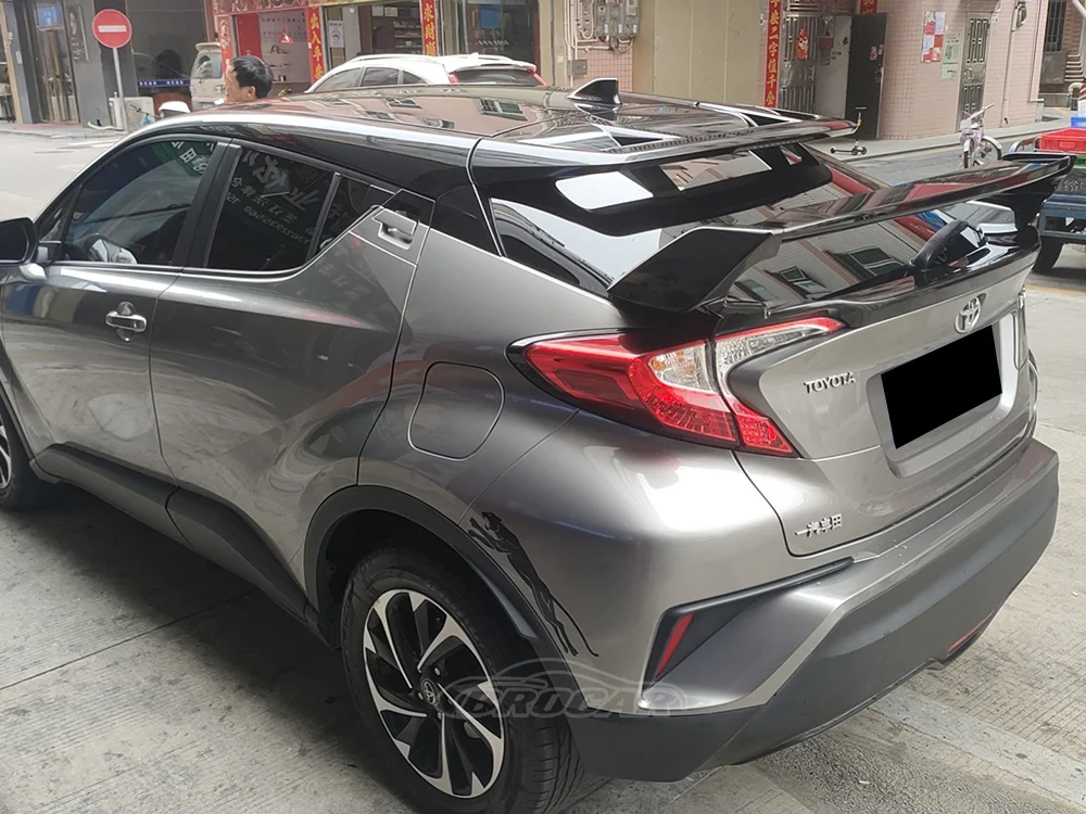 Alerón de maletero Toyota C-HR 2016-2021 negro brillante - imagen 2