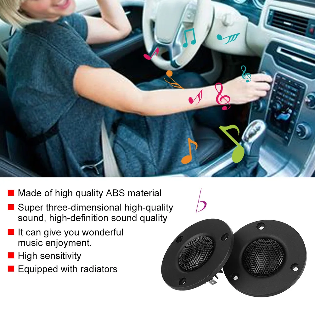 Altavoz de agudos de cúpula de seda para Audi A4 B7 sonido premium - imagen 4