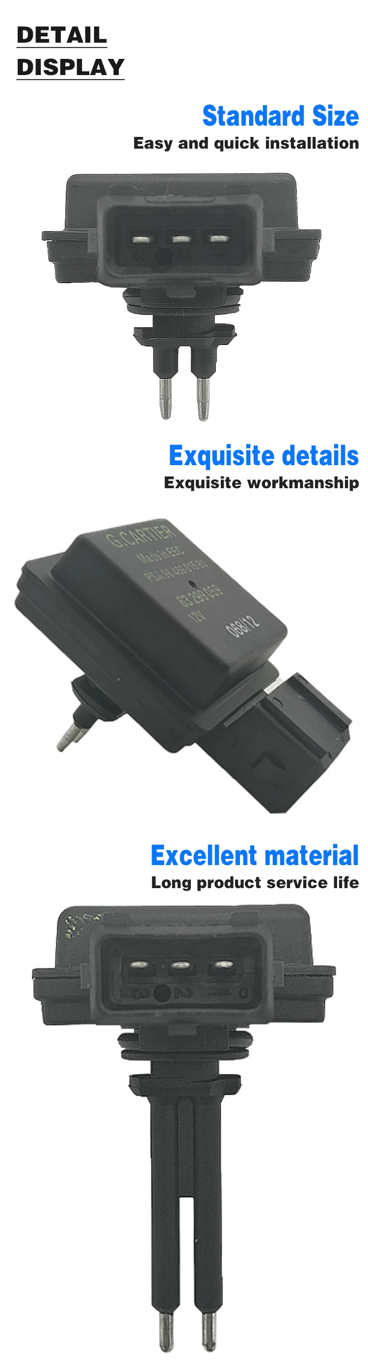 Sensor de refrigerante para radiador de nivel de agua