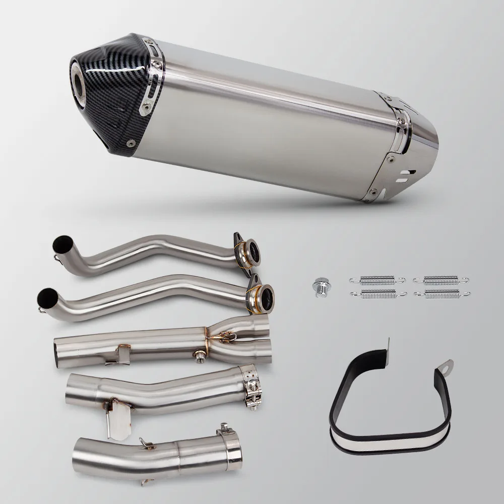 Escape completo TRC-GP para Honda XL750 Transalp y CB750 Hornet - imagen 3