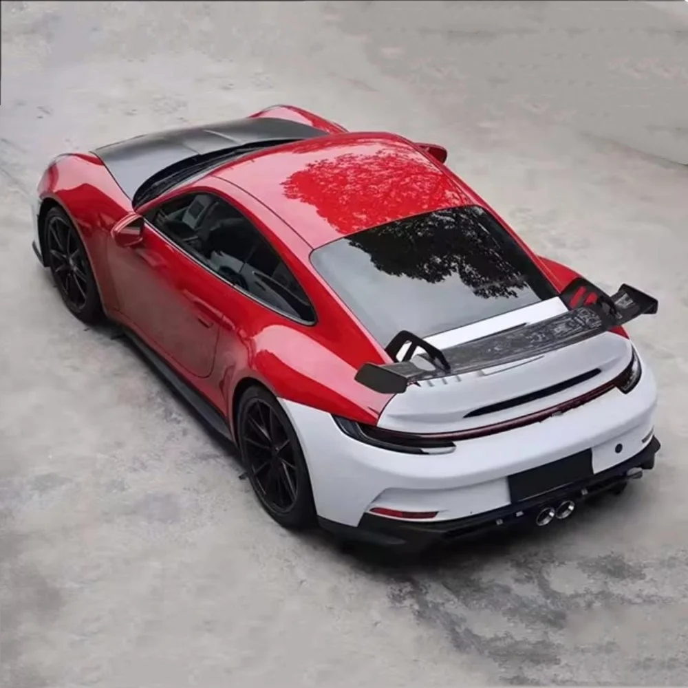Kit de carrocería PP Porsche 911 sin pintar con faldones y rejilla - imagen 5