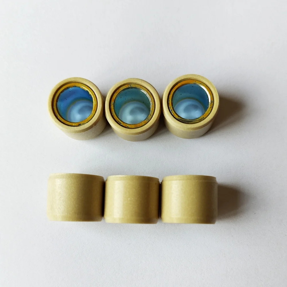 Rodillo variador de calidad Original de fábrica, 16x13mm, 6g, peso para PEUGEOT Kisbee GY6 50cc 60cc 80cc 139QMB - imagen 2