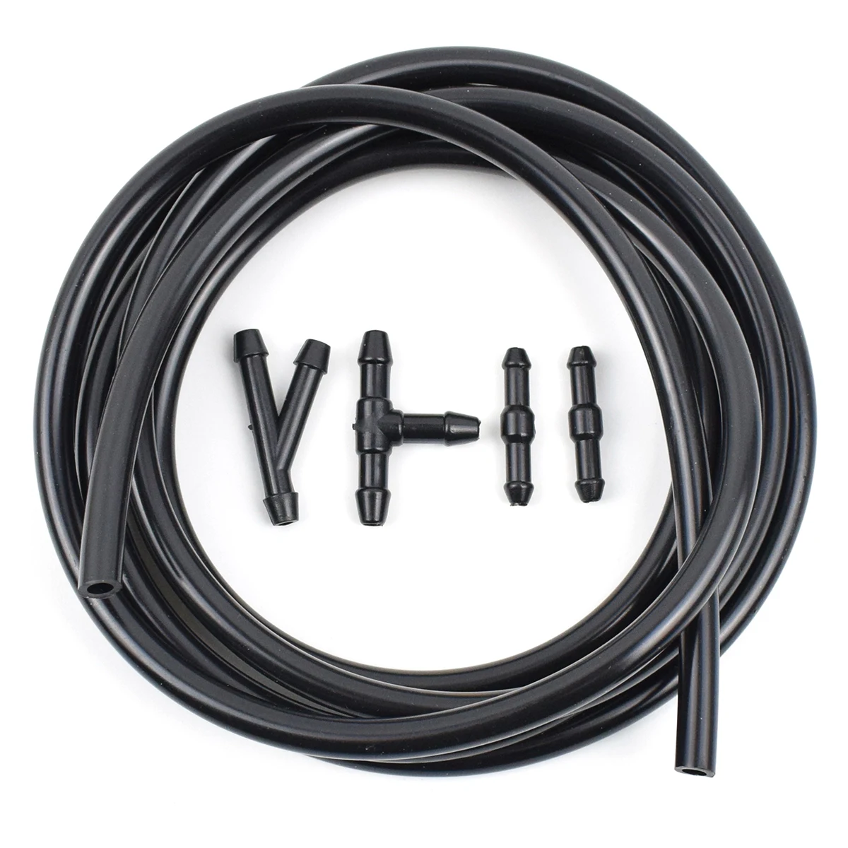 Tubo manguera lavaparabrisas universal 2m con boquillas y conector T - imagen 2