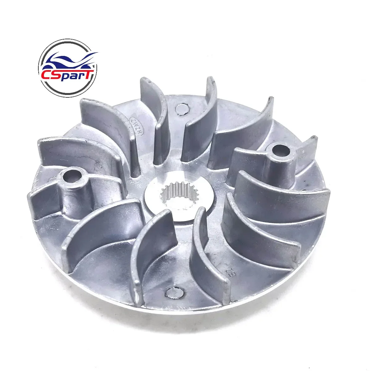 Plato ventilador del variador CVT GY6 125/150 cc, 19 dientes - imagen 2