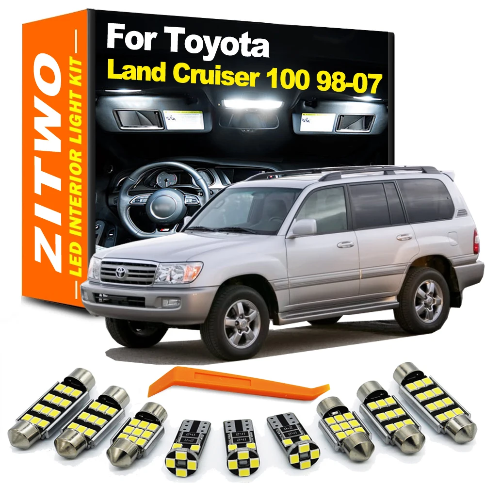 ZITWO Luces LED interiores para Toyota Land Cruiser 100 (LC100)