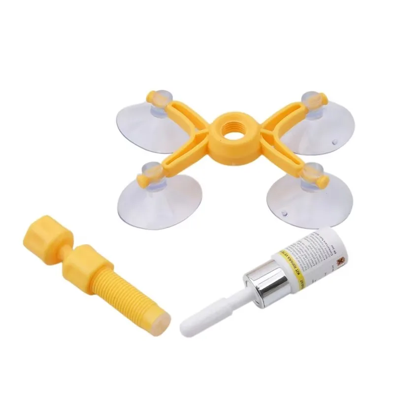 Herramienta de reparación de parabrisas de coche mejorada, líquido de reparación de parabrisas de vidrio agrietado, grietas de ventana DIY, restauración de arañazos, accesorios para automóviles - imagen 4