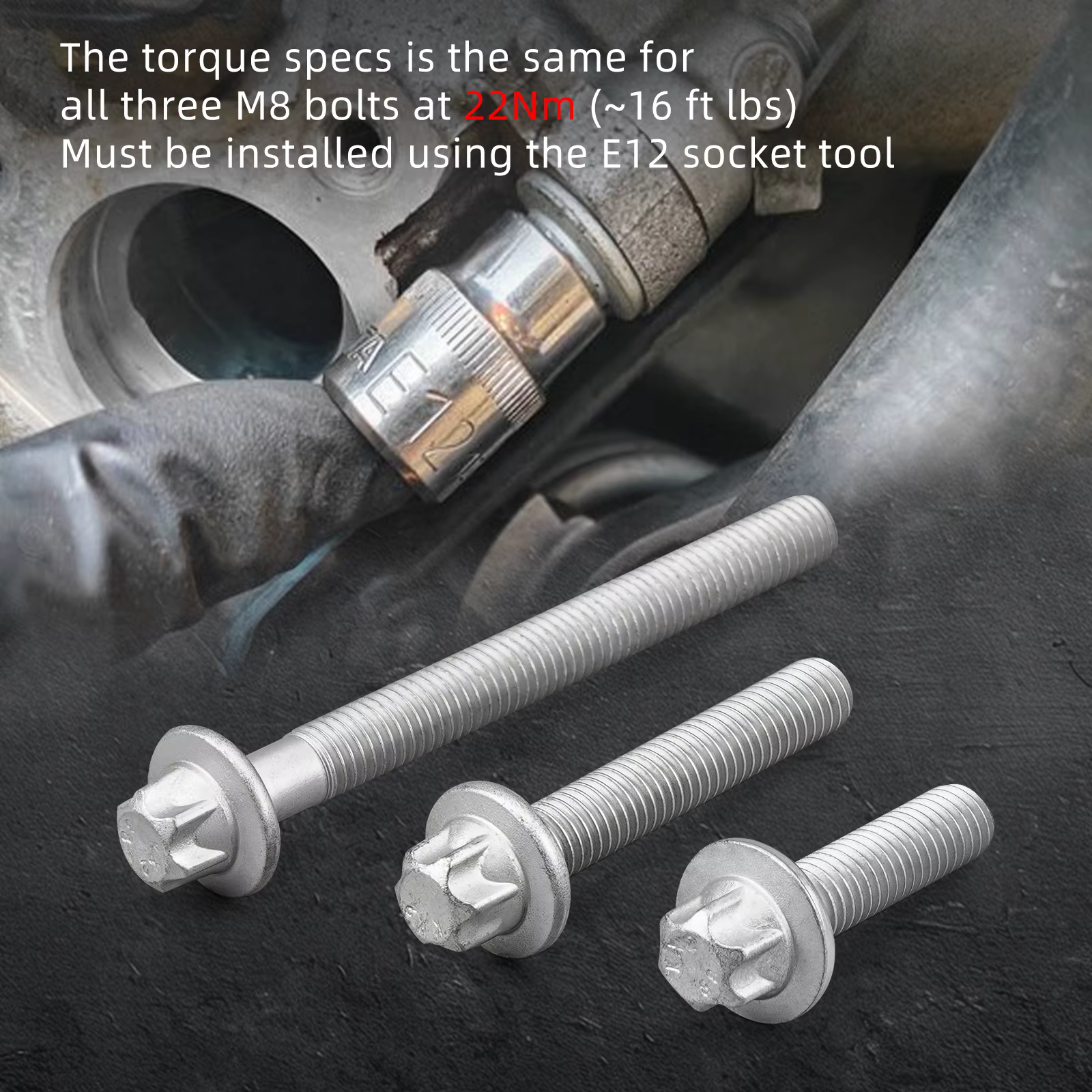 Kit de pernos de carcasa del filtro de aceite BMW N54/N55/S55 - imagen 3