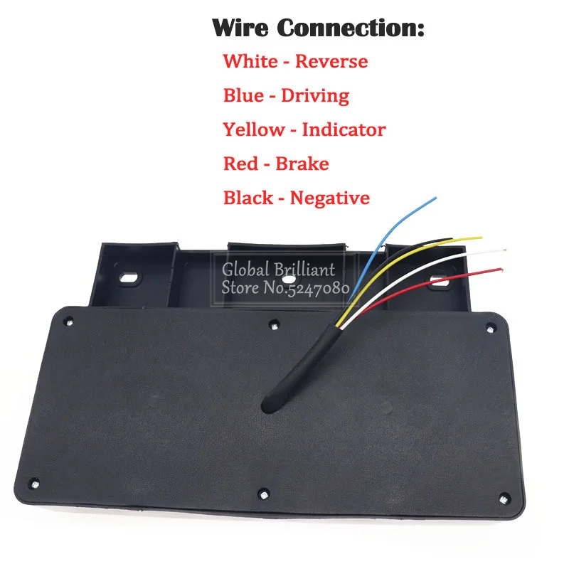 Guía de cableado para pilotos traseros LED