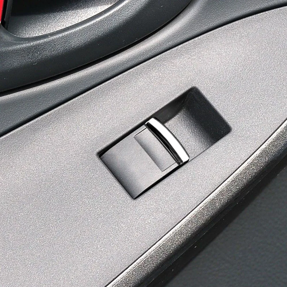 Para Toyota RAV4 Corolla AYGO Verso AVENSIS YARIS VITZ accesorios 7 unids/set cromado elevador de ventanas de coche cubierta de botón embellecedor - imagen 2