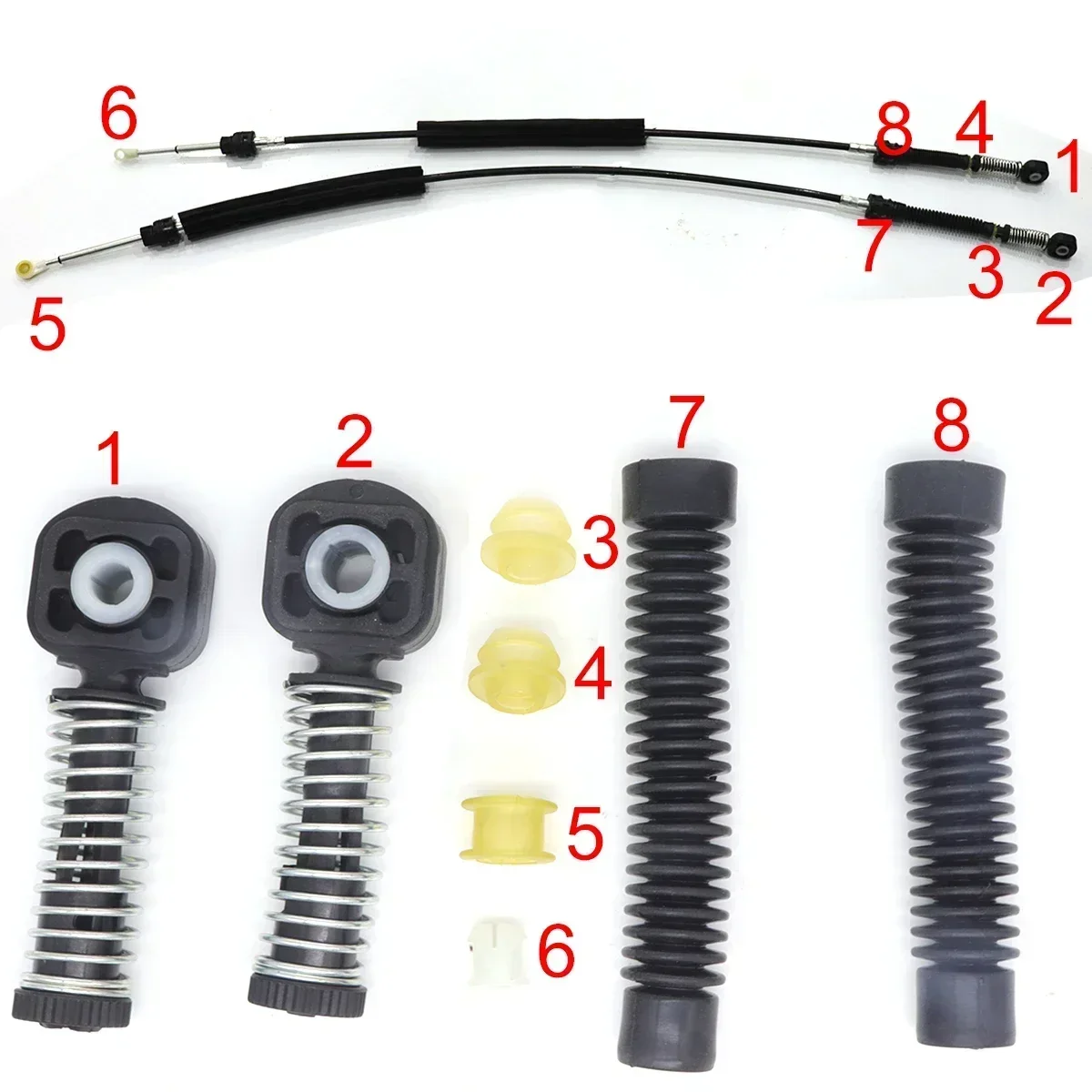 Cable de cambio Skoda Octavia 1Z Yeti transmisión manual - imagen 2