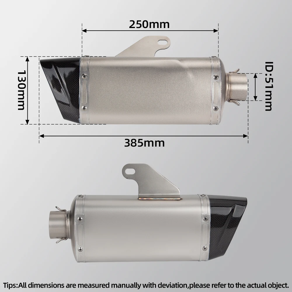 Silenciador de carbono para Kawasaki ZX-10R 2011-2020 Escape deportivo - imagen 4
