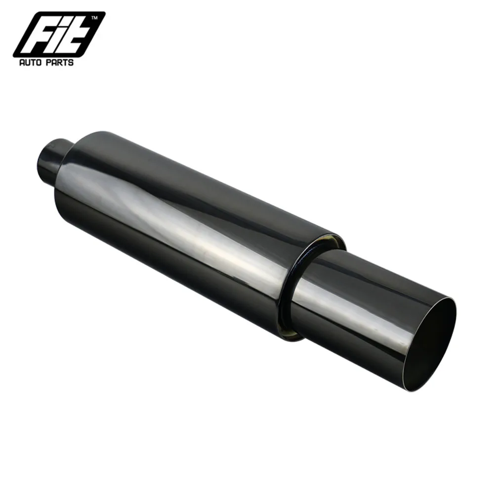 Silenciador universal de escape deportivo, acero inoxidable 2,5" y 4" - imagen 5