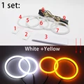White and yellow
