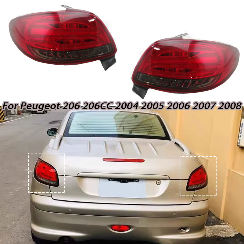 Luces traseras LED Peugeot 206 CC 2004-2008