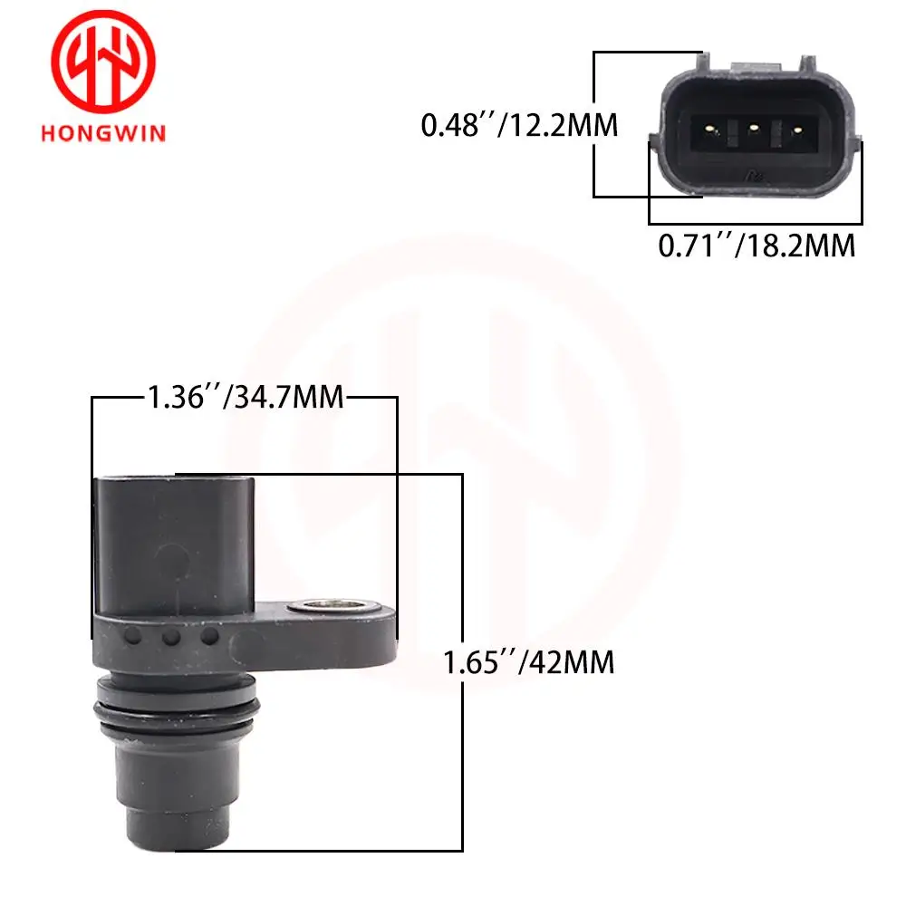 37510-5A2-A01 Sensor de posición del cigüeñal para Acura NSX 2017-2019 2.4l Honda CR-V 2015-2019 2.4l 5S13536 CSS1969 375105 A2A01 - imagen 2