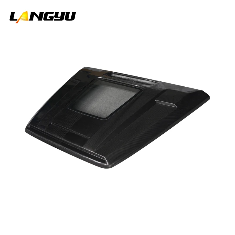 Langyu capó fibra de carbono estilo IMP para Mercedes-Benz G W464 - imagen 3