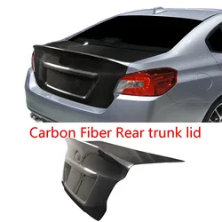 Tapa de maletero de fibra de carbono para Subaru WRX STI 2015-2021