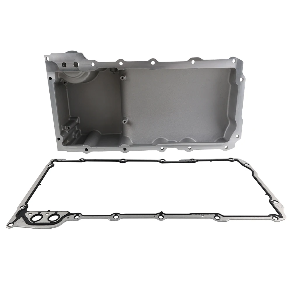 Cárter de aceite aluminio perfil bajo para swap GM LS 4.8L 5.3L 6.0L - imagen 4