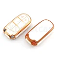 2 button white cover