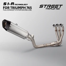 Silenciador escape DB Killer Triumph Street Triple 765R/S/RS 2017-25