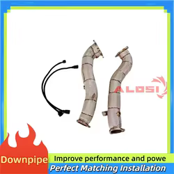 Downpipe de acero inoxidable para Audi RS6/RS7 C7 4.0 TFSI