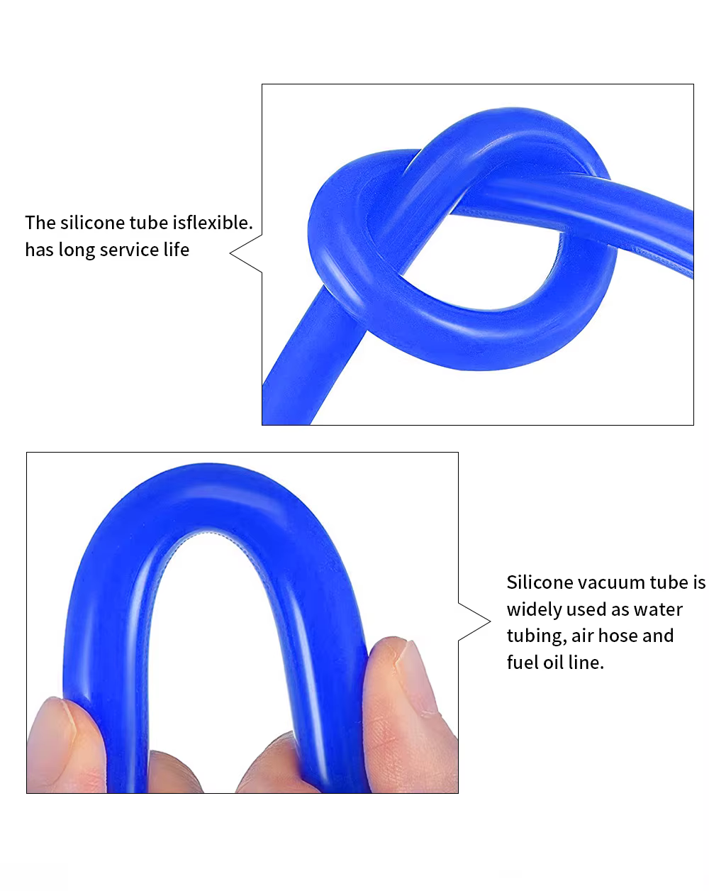 Manguera de silicona para vacío universal de coche - imagen 3