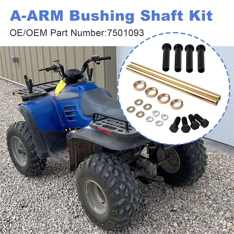 Kit eje buje A-ARM inferior para Polaris Sportsman 400-800 Trail Blazer - imagen 2