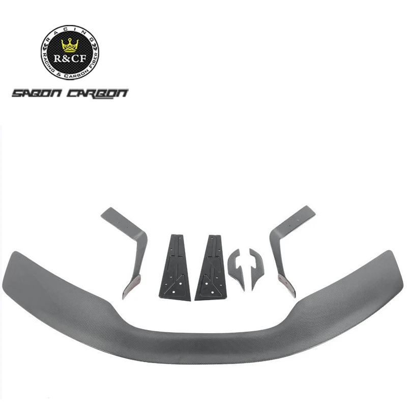 Alerón trasero de fibra de carbono estilo N para McLaren 540C/570S