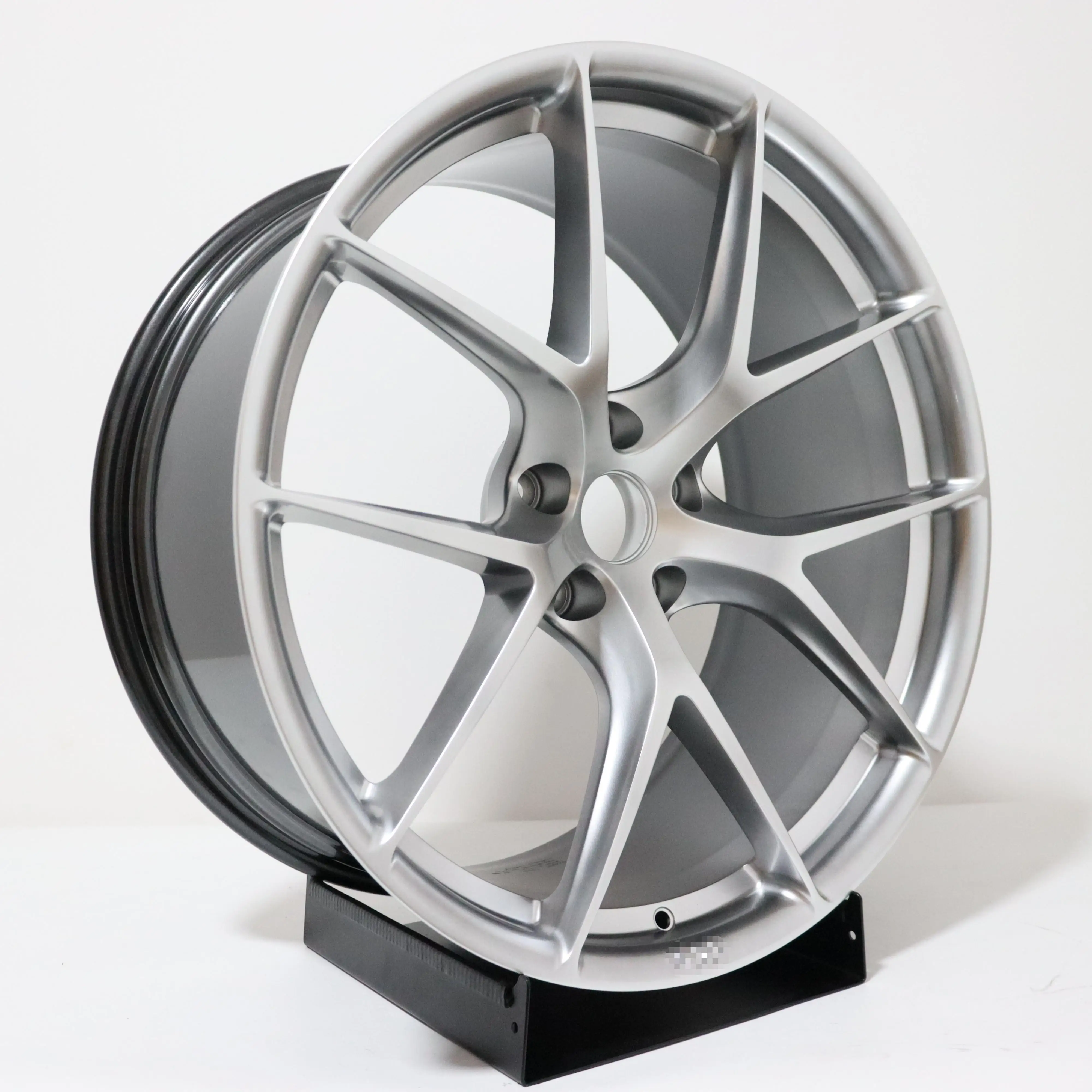 Llantas forjadas diseño P101 plateadas alto brillo para BMW - imagen 4