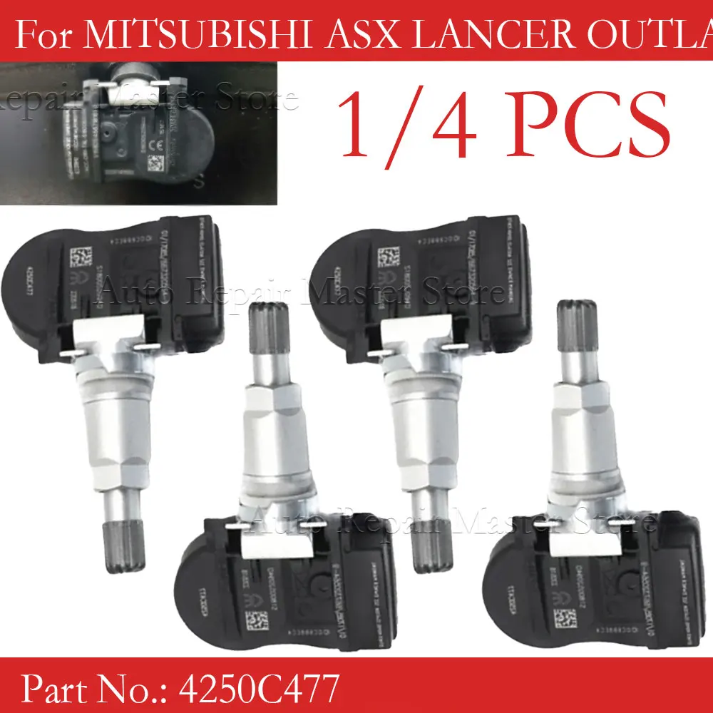 Sensor TPMS Mitsubishi Space Star 433 MHz, presión de neumáticos