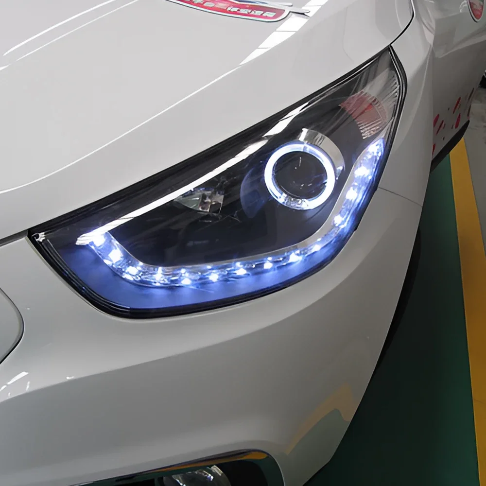 Faros delanteros LED Hyundai ix35 con lente proyector bifocal - imagen 4