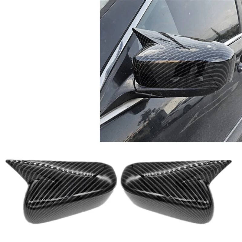 Product: Coche para Honda Accord 2003-2007 Compatible carcasa de espejo retrovisor cubierta de espejo lateral embellecedor de fibra de carbono - imagen 5