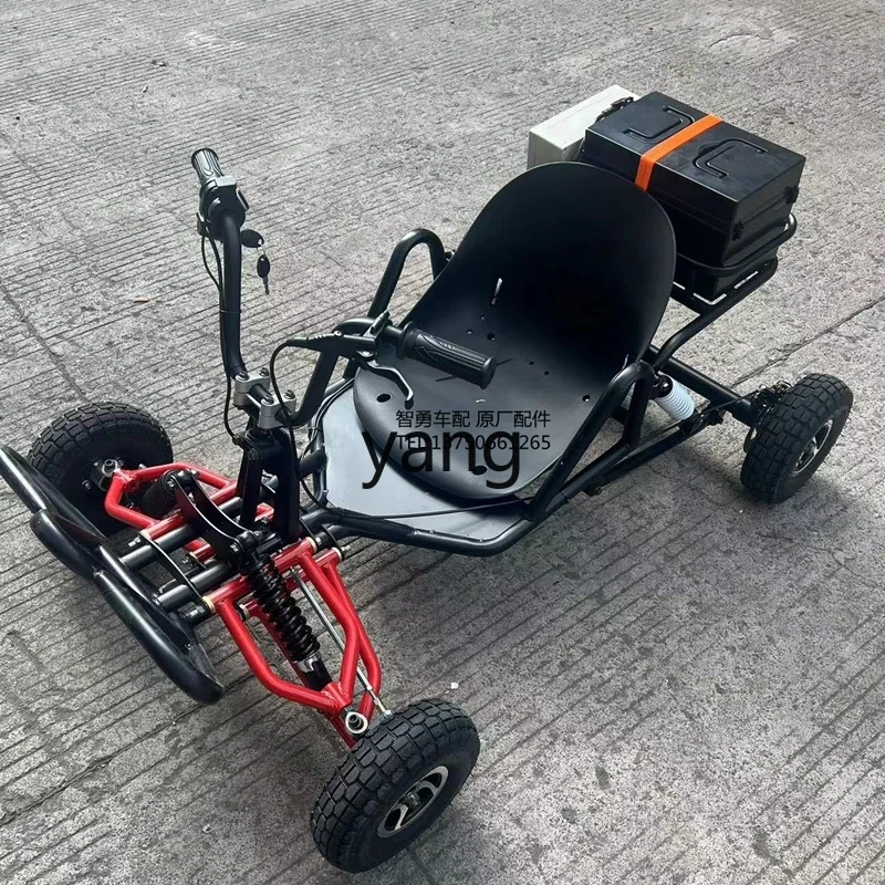 Kart eléctrico YJQ de competición para rally y derrape, 4 ruedas - imagen 3