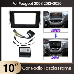MEKEDE marco adaptador radio multimedia Peugeot 2008 2013-2020