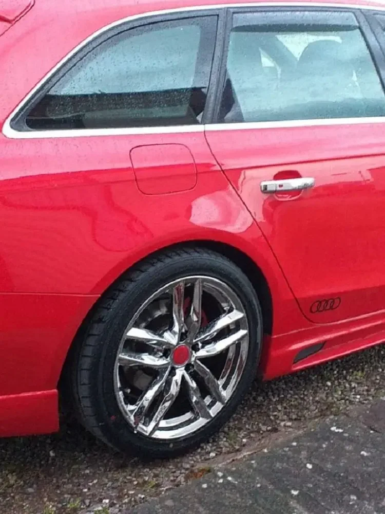 Llantas cromadas de 18 pulgadas 5x112 para Audi A3, A4, Q3 y Q5 - imagen 2