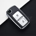 2button silver cover