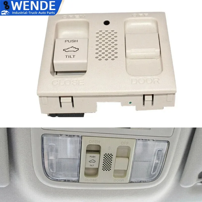 Interruptor techo solar gris 35830-TA0-A01ZB Honda Civic 2016-2019 - imagen 2