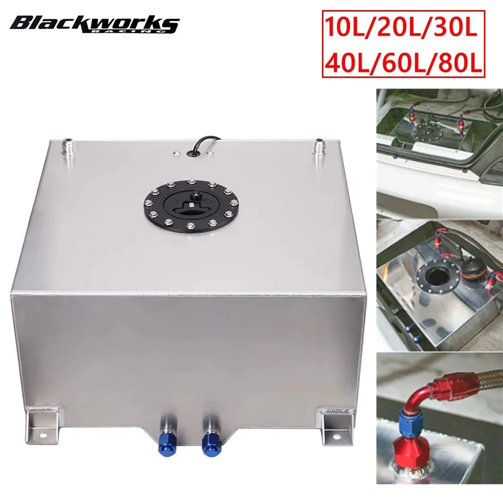 Depósito Fuel Cell universal de aluminio con espuma y tapa