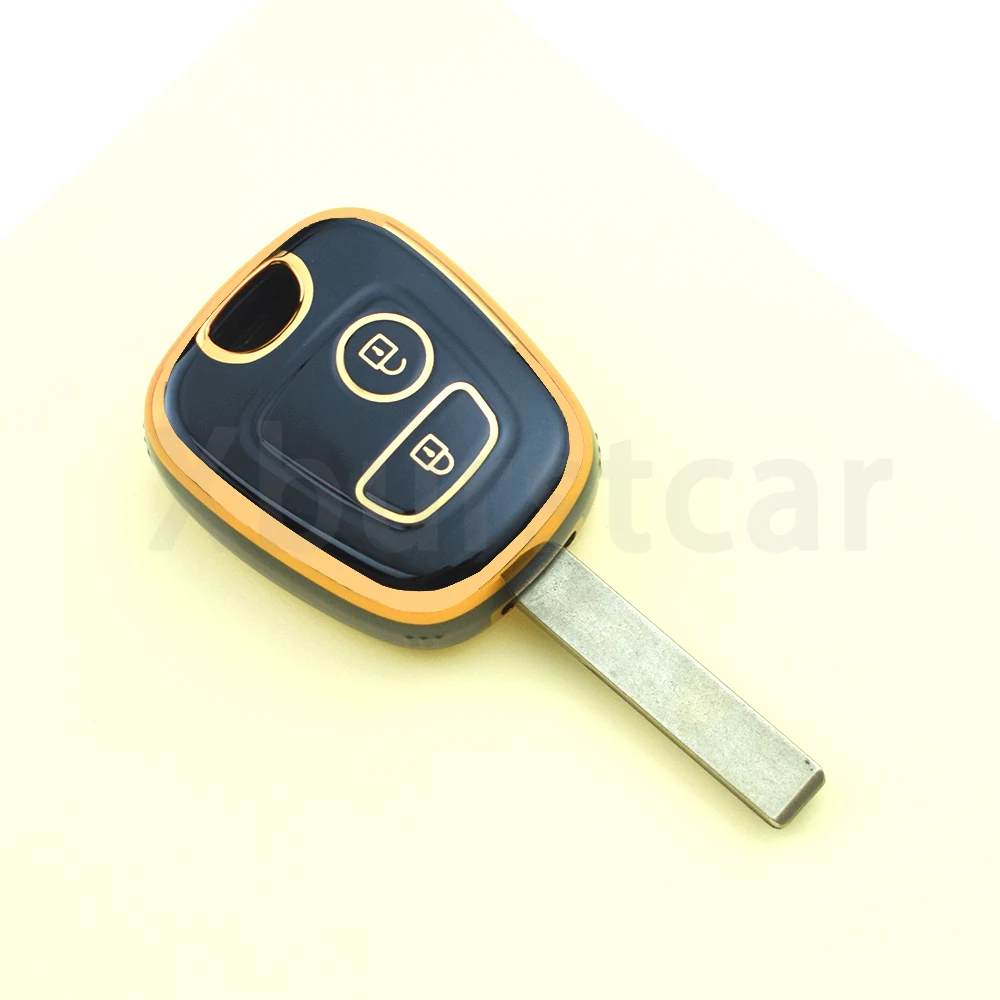 Carcasa remota de llave para Citroen/Peugeot - Berlingo, Xsara Picasso - imagen 3