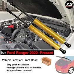 Resortes Gas Capó Ford Ranger T6 2022-2025, Amortiguador Elevación
