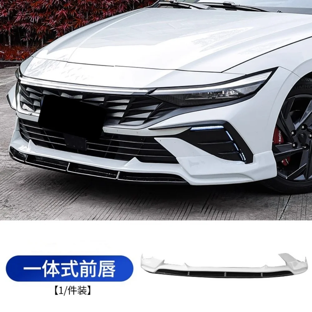 Faldón labio delantero Sport Style para Hyundai Elantra 2023 - imagen 2
