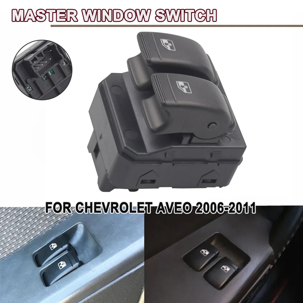 Interruptor elevalunas izquierdo 96652187 para Chevrolet Aveo - imagen 5