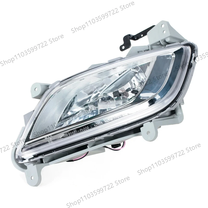 Luz antiniebla de parachoques delantero para coche, luz de conducción diurna para Hyundai Veloster 2012, 2013, 2014, 2015, 2016, 2017 - imagen 4
