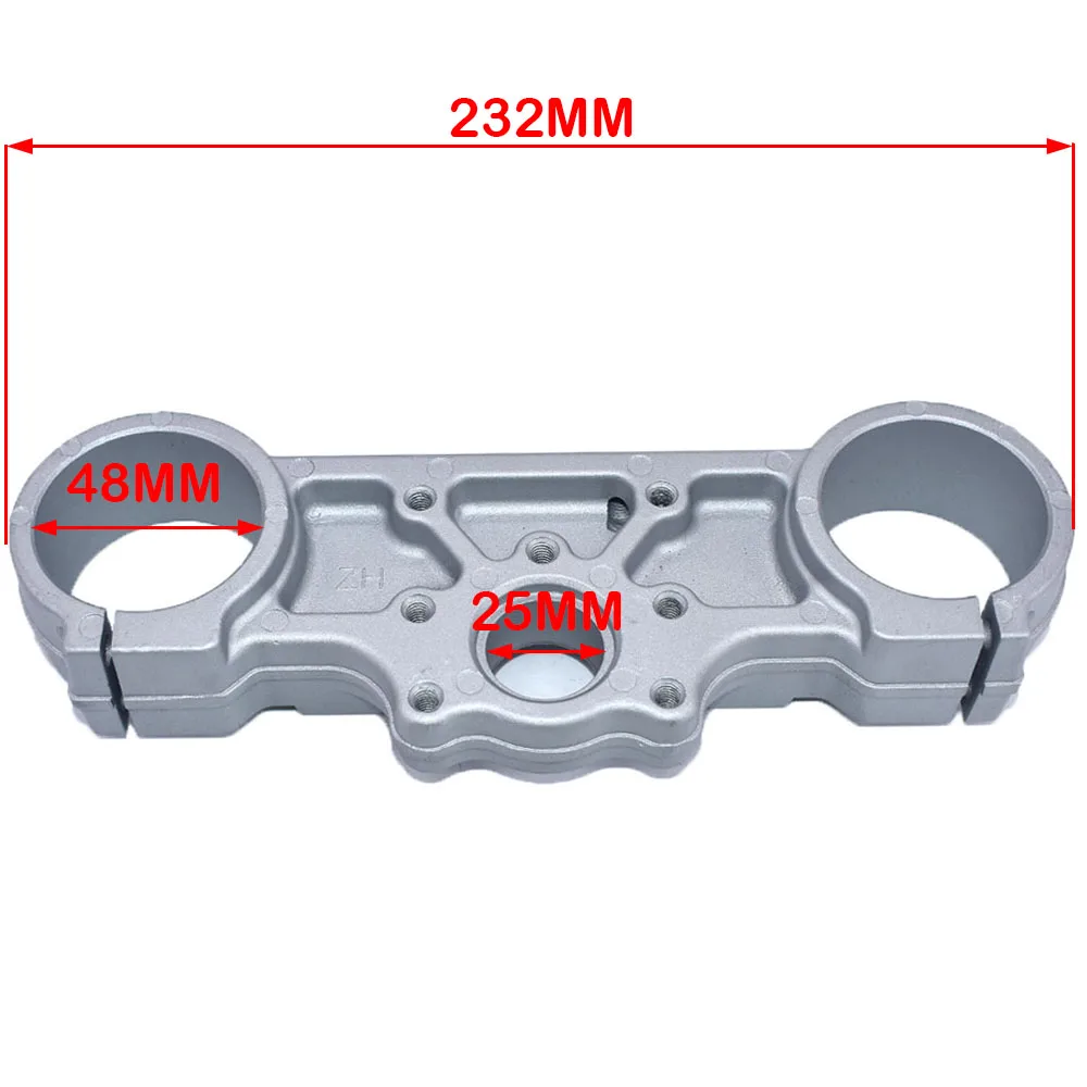 Kit triple árbol horquilla invertida 45-48mm para motocicleta - imagen 2